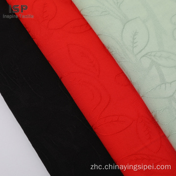 便宜的批发100％人造丝花卉透气jacquard面料